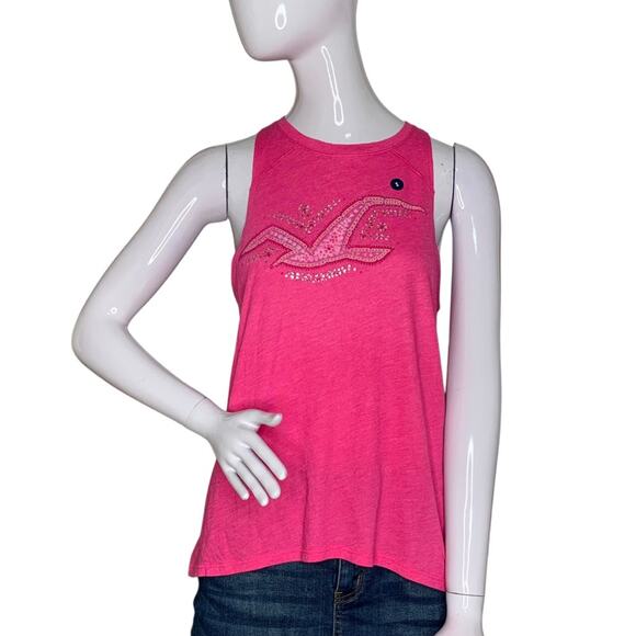 Hollister NWT Racerback Pink Size S - Picture 1 of 11